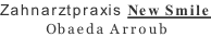 „Zahnarztpraxis New Smile“-Logo, zur Startseite